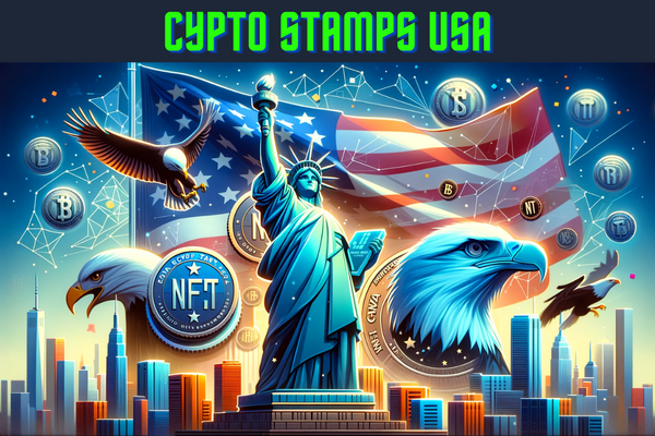 CYPTO STAMPS UNITED STATES AMERICA