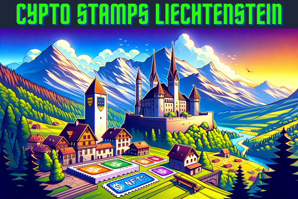 CYPTO STAMPS LIECHTENSTEIN